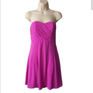 EXPRESS Sleeveless Purple Pink Skater Dress